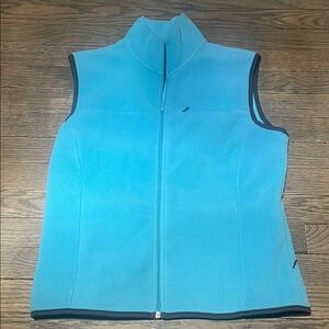 GAP Blue Sleeveless Fleece Vest